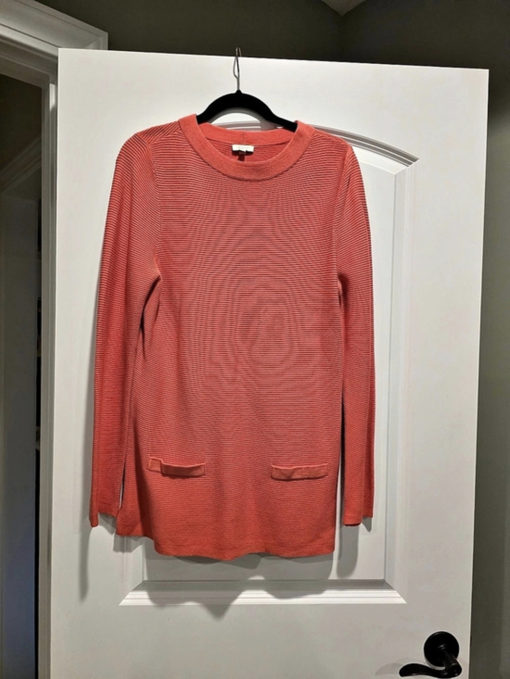 Talbots Cotton Crew Neck Sweater Size Medium NWT
